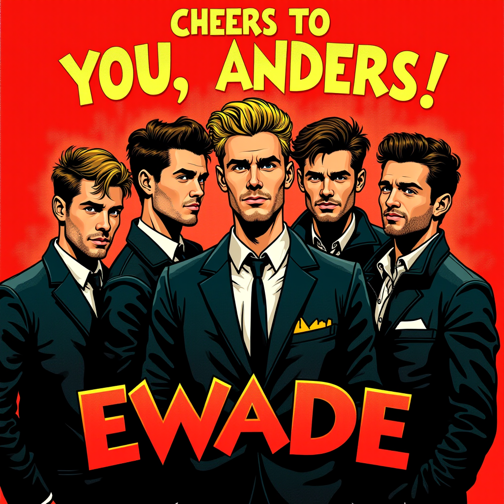 Cover for EWADE - Cheers to you, Anders!